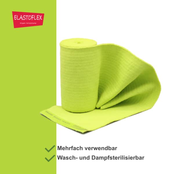 ELASTOFLEX-Langzugbinde gedehnt Applegreen – Bild 2