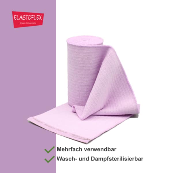 ELASTOFLEX-Langzugbinde gedehnt Lilac – Bild 2